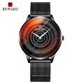 REWARD RD62010M Men Watch Waterproof Colorful Glass Mens Watches Luxury Fashion Sports Quartz Watches For Men Relogio Masculino